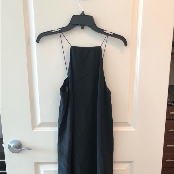 NWT CAMI NYC The Fringe Dress In Black Silk Size S - Picture 3 of 16